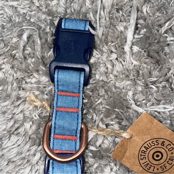 Levi Strauss blue dog collar - Picture 3 of 3